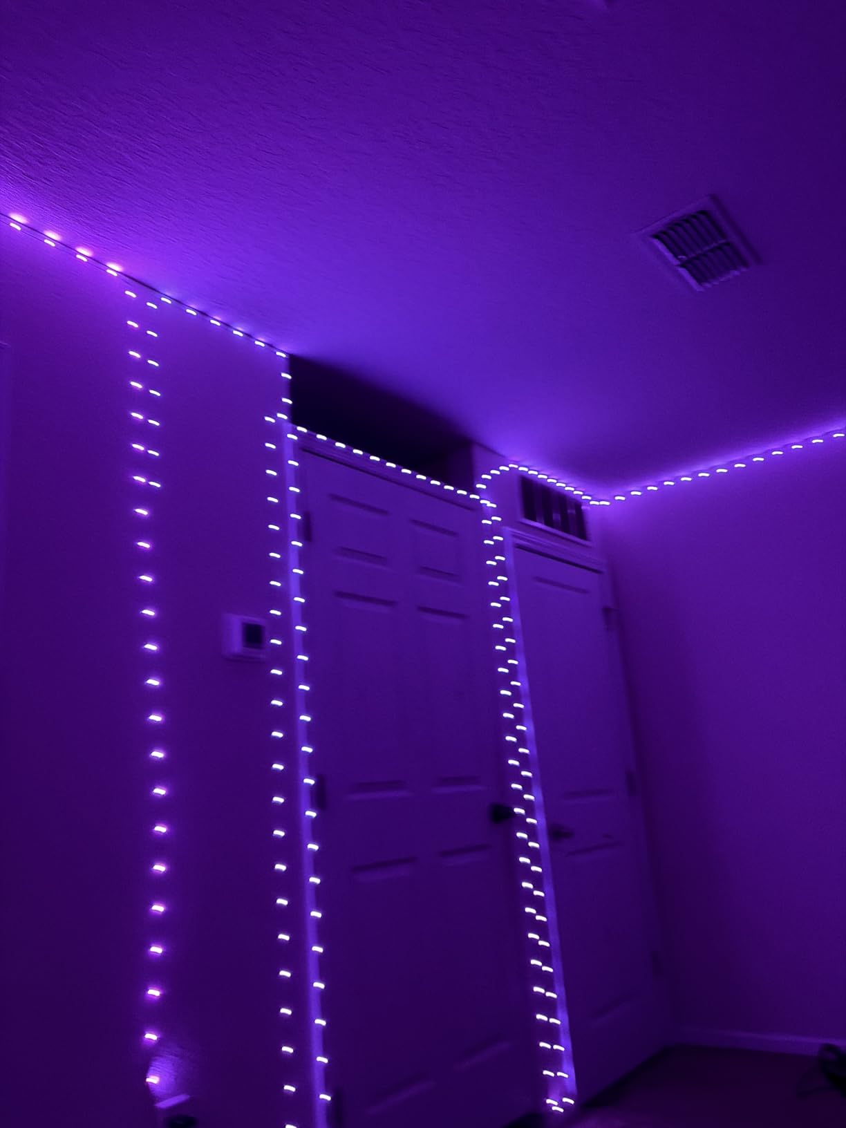 DAYBETTER LED Strip Lights 110ft, Smart Lighting Strips with App Remote Control, RGB Music Sync Color Changing Lights for Bedroom Kitchen Party Home Decor Luces led para cuarto (1 Roll) customer photo 1