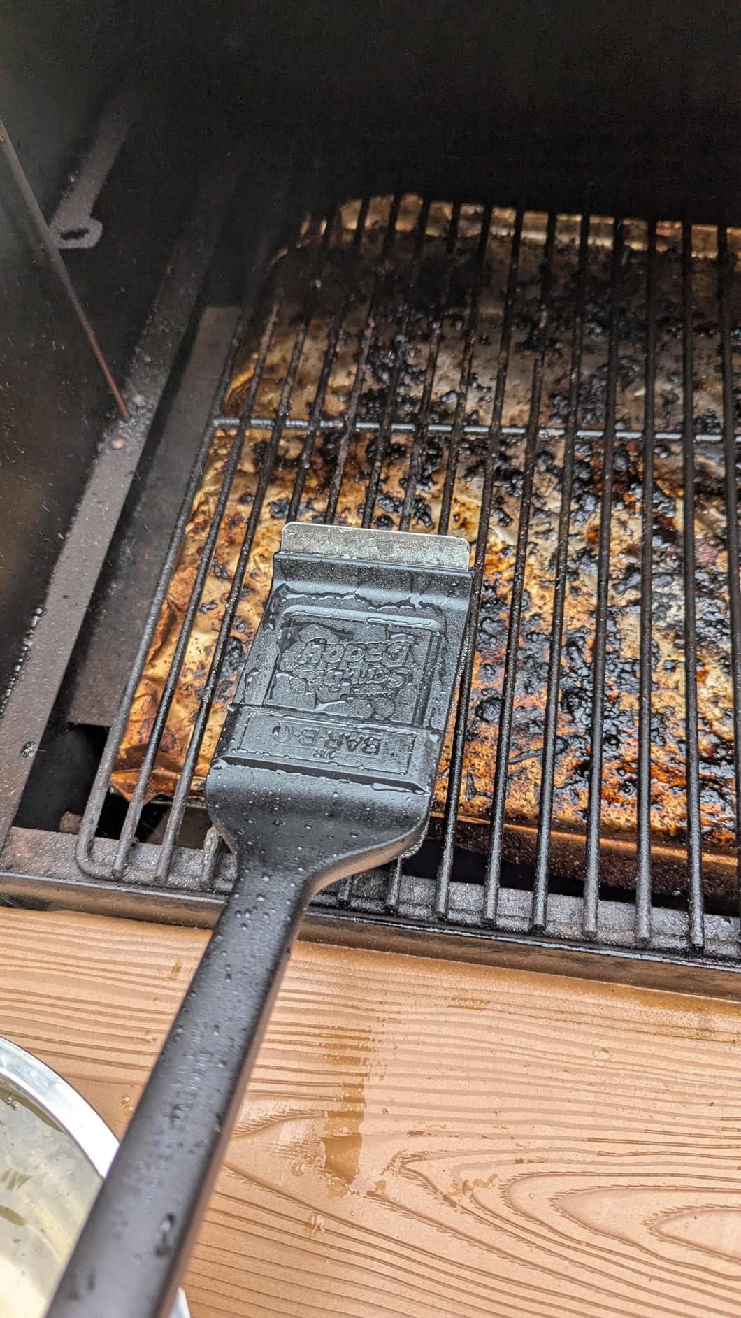 Mr. Bar-B-Q Steam Clean Grill Brush Powered by Scrub Daddy customer photo 1