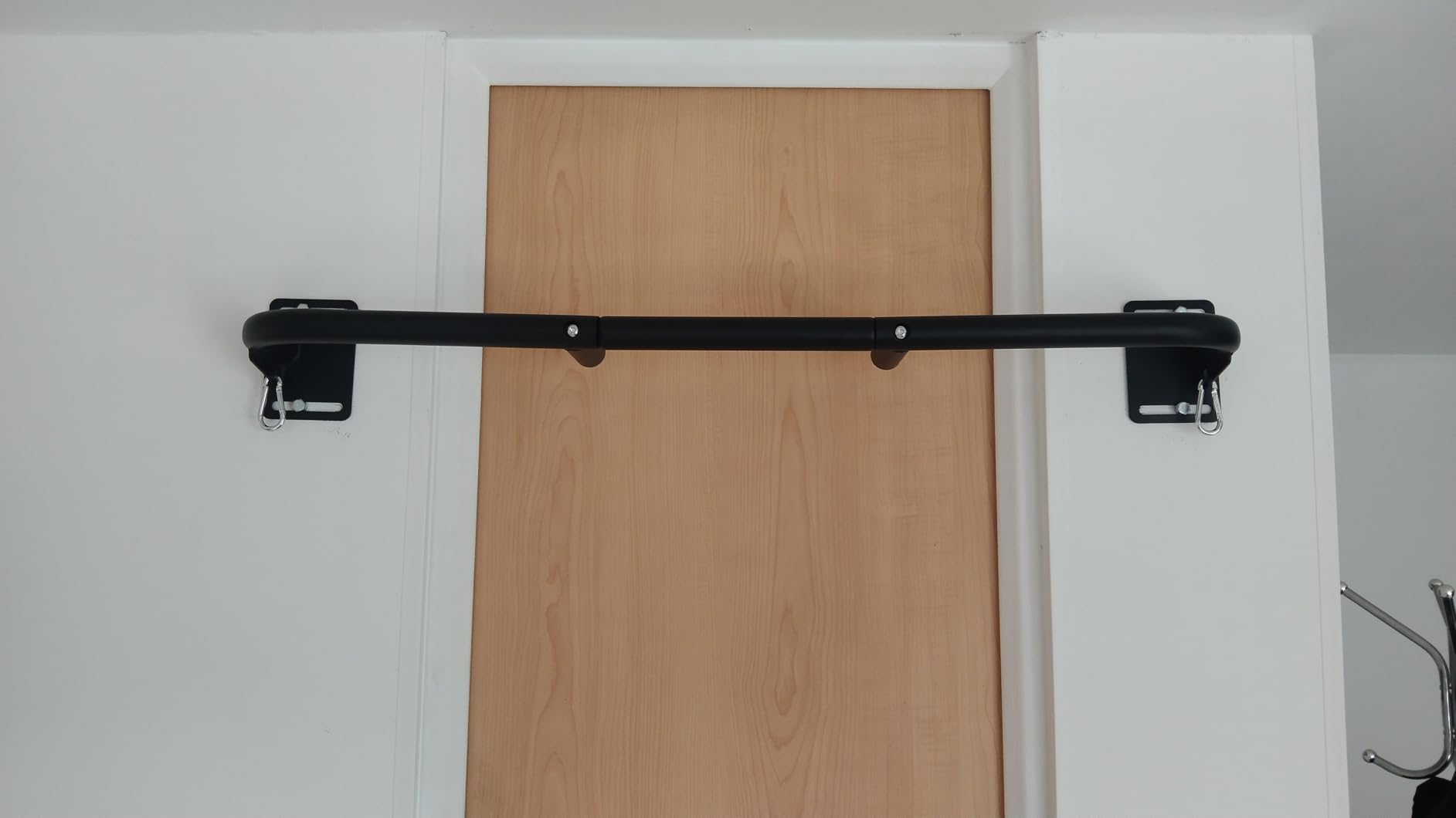 Fitarc Joist Mount Pull Up Bar, Wall Chin Up Bar Ceiling Mount for Beams, Heavy Duty Steel Construction - 500 lbs Capacity customer photo 1