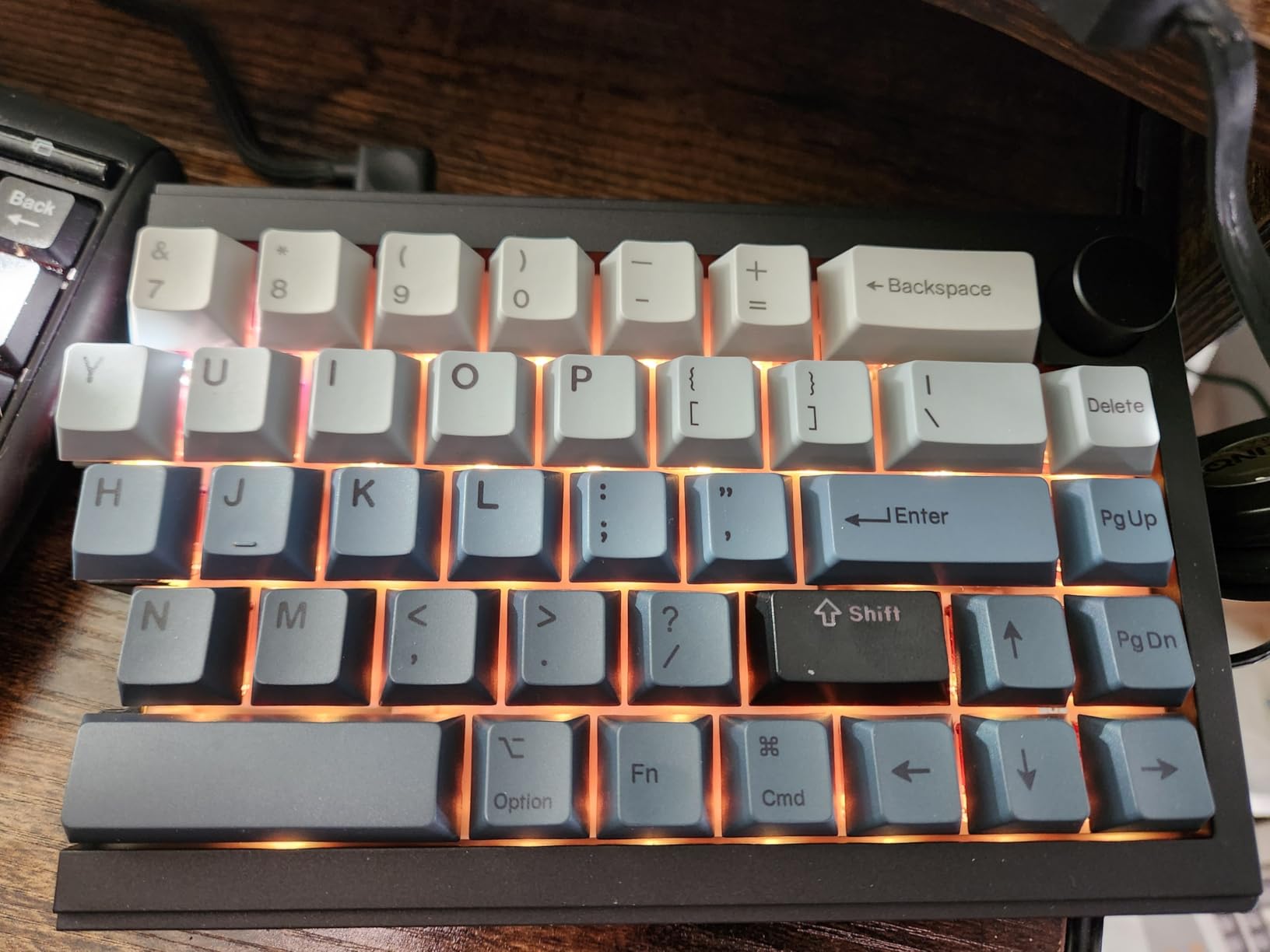 EPOMAKER Split65 QMK/VIA Programmable Wireless Mechanical Keyboard, Ergonomic Gaming Split Layout customer photo 2