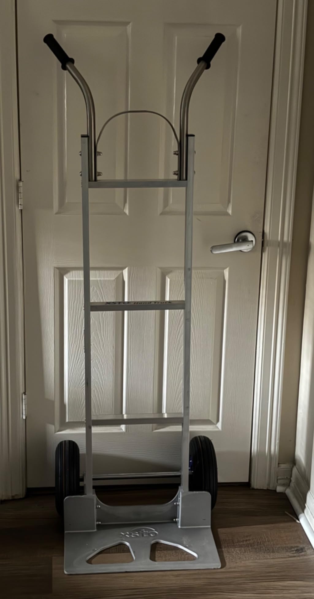 Electric Stair Climbing Hand Truck with Power Lift Platform, Pallet Truck Dolly, Lift Table, Fork Lift - 375lb Capacity,Max Lifting Height 40.35