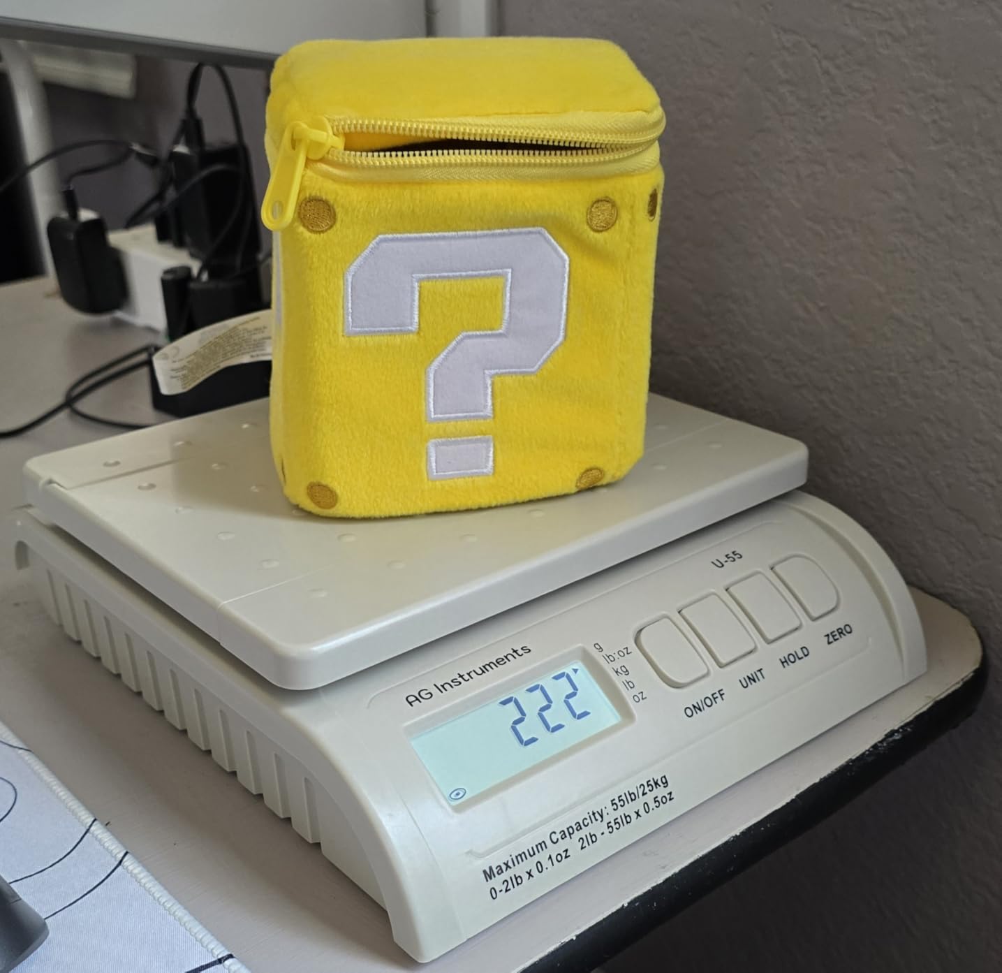 55lb x 0.2oz Digital Shipping Postal Scale with AC Adapter for Small Business, Packages, Office Home Use, UPS USPS DHL FedEx, White customer photo 1