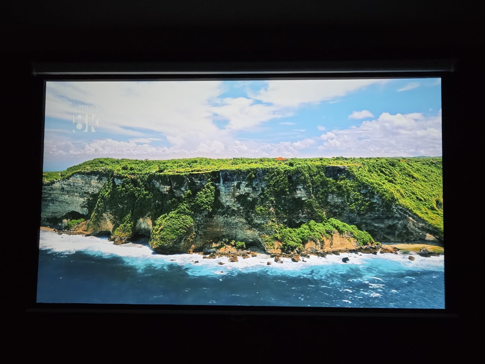 [1500 ANSI/36W Dolby Audio/APPs]Smart-Projector-4K with WiFi6 and 2Way Bluetooth, AI Auto Focus Projector with Native 1080P, HDR10, TOPTRO X9 Outdoor Movie Proyector Compatible with Phone/TV Stick/PC customer photo 2