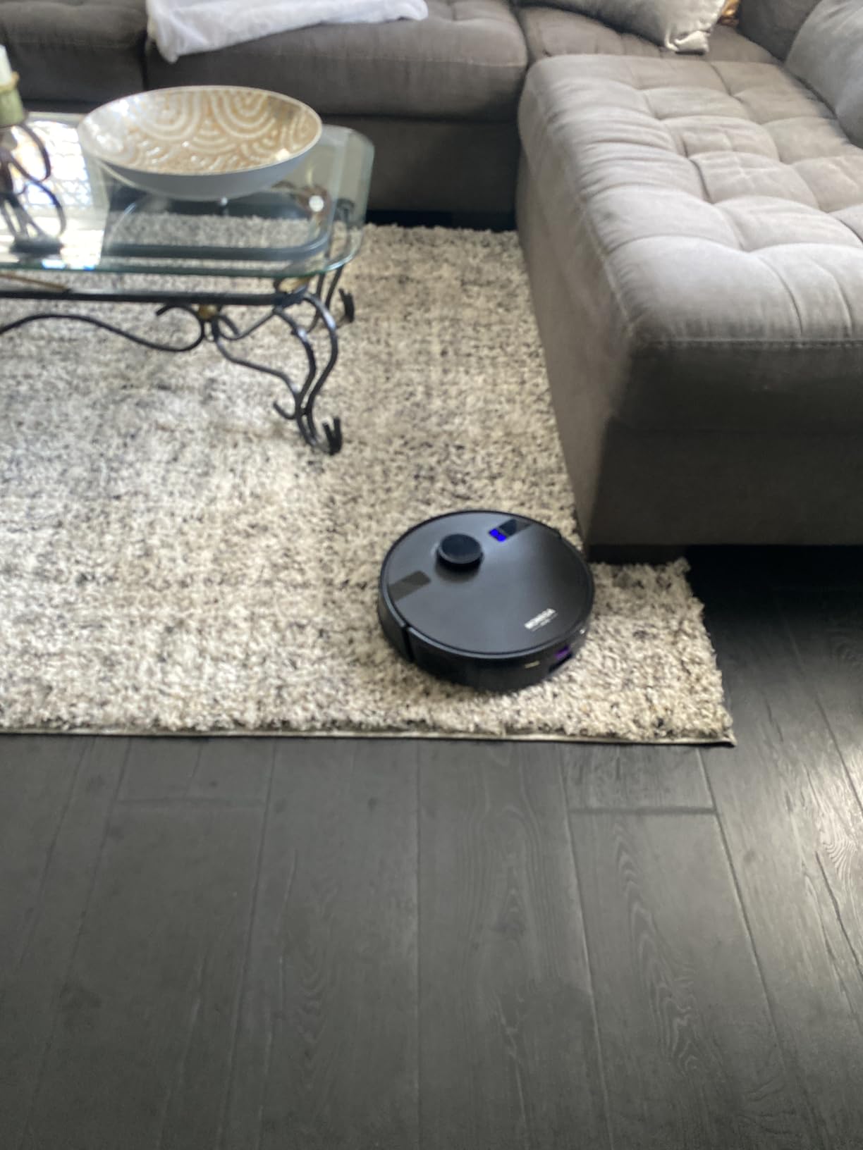 MONSGA Robot Vacuum and Mop Combo, 6000Pa Robotic Vacuum with 3.5L Self Emptying Station, Lidar Navigation Robot Vacuum Cleaner, 180mins Runtime customer photo 1