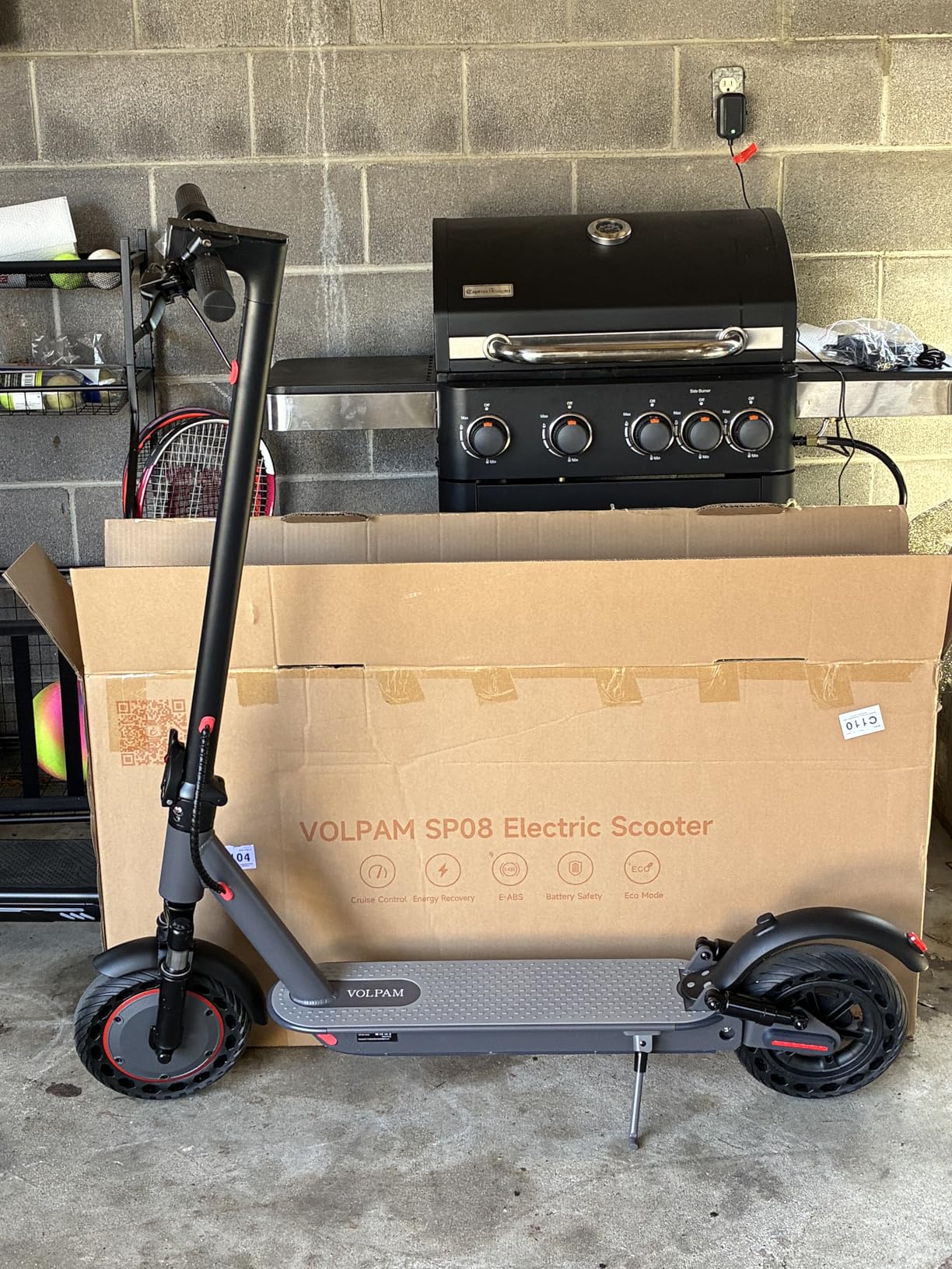 VOLPAM Adult Electric Scooter, 350W/500WMotor, 8.5