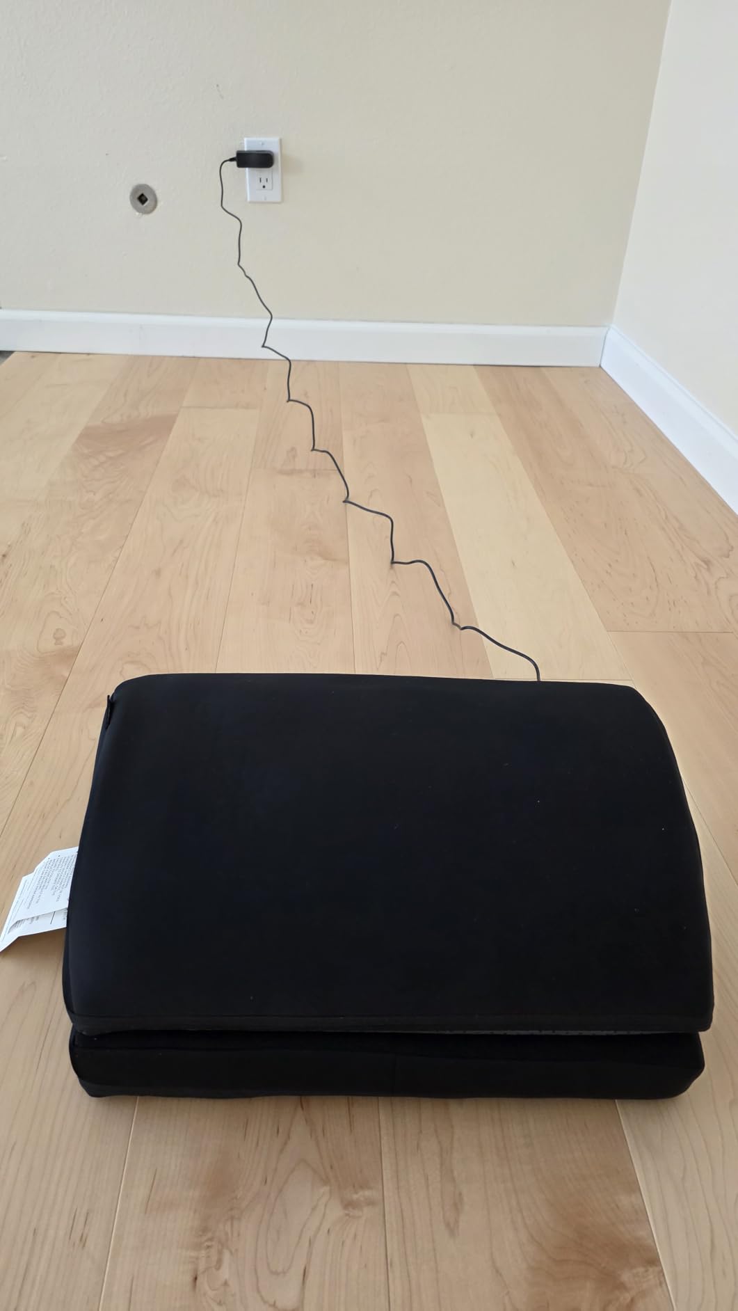 Foot Rest for Under Desk at Work, Heated Foot Stool with Vibration Massage, Adjustable Height Memory Foam Foot Stool, 2 Heat Levels Ergonomic Desk Footrest customer photo 1