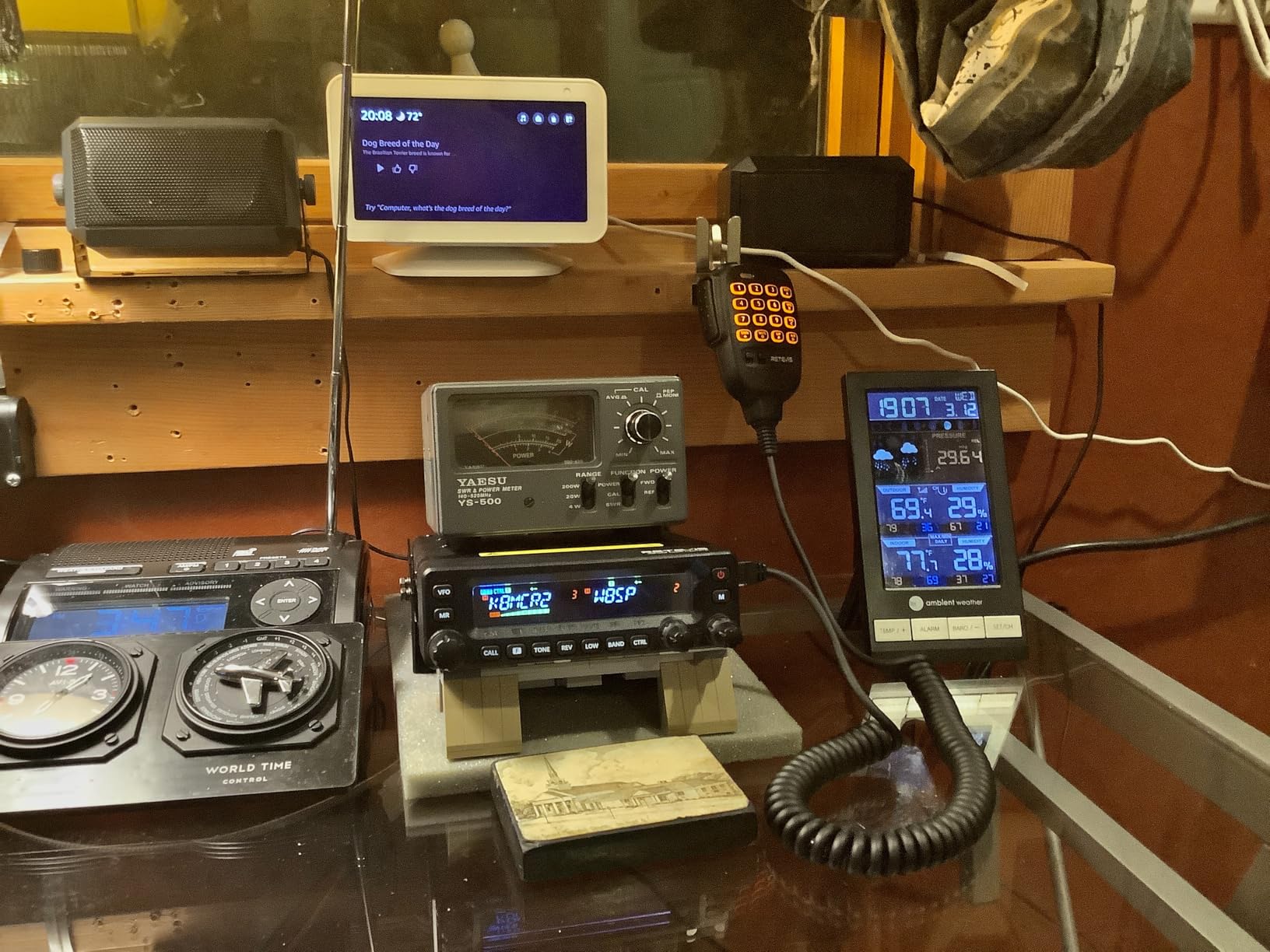 Retevis MA1 Dual Band Ham Radio | Cross-Band Repeater & Mobile Transceiver 2-in-1 | Superheterodyne Receiver| Air Band Reception | Detachable Control Panel | Noise Reduction Base Station customer photo 1