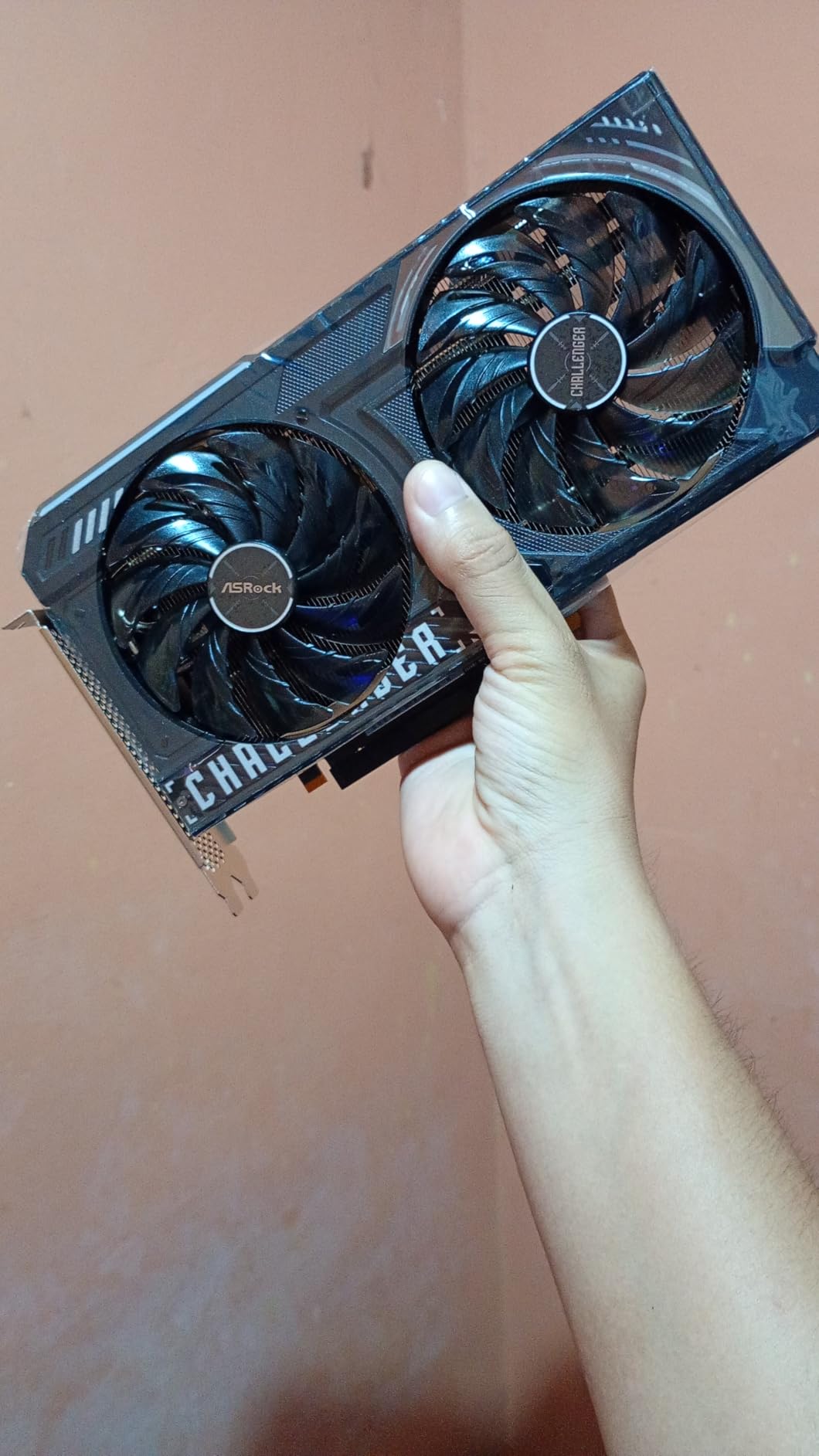 Intel Arc B570 Challenger 10GB OC GDDR6 Graphics Card, 2600 MHz GPU, 19 Gbps Memory, Dual Fan, Metal Backplate, HDMI 2.1a, DisplayPort 2.1, 0dB Cooling customer photo 2