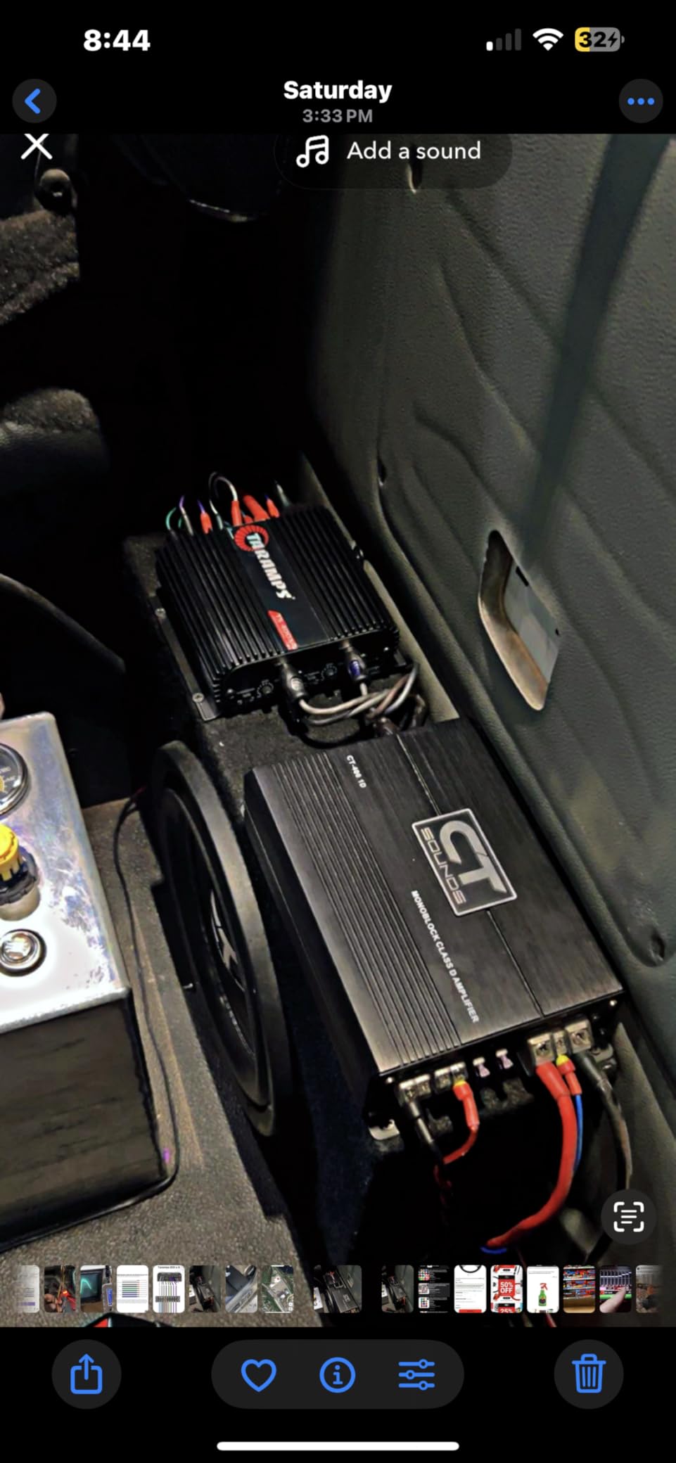 Taramps TS 400x4 2 Ohms Black Multichannel Stereo Amplifier 400 Watts Rms, 4 Channels, Full Range, Car Audio Digital 2 Bridged Channel, Crossover High/Low Pass, with RCA and Automatic High Level Input customer photo 1
