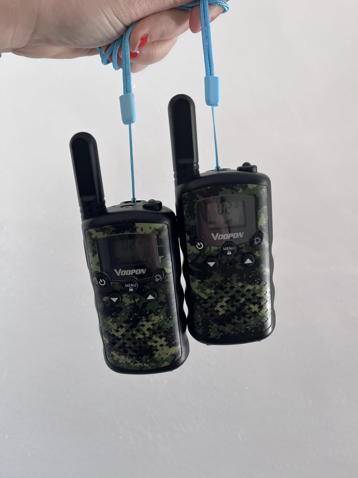 Walkie Talkies for Kids Camouflage Toys 2 Way Radios 22 Channels Long Range Gifts for Boys and Girls Age 4 to 12 for Army Outdoor Camping Games customer photo 2