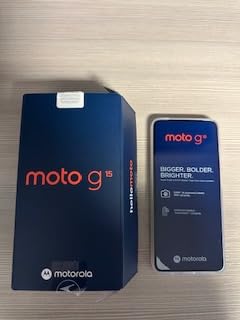 Moto G15 4G LTE (XT2521-2) 4+256GB Dual Sim | GSM Unlocked | International Model | for T-Mobile, Metro PCS, Mint & Tello - (Gray) customer photo 2
