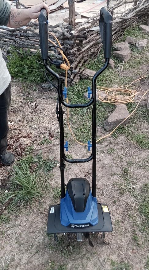 Westinghouse 18-Inch, 15 Amp Corded Electric Tiller Cultivator for Gardening with 6 Steel Blades customer photo 2