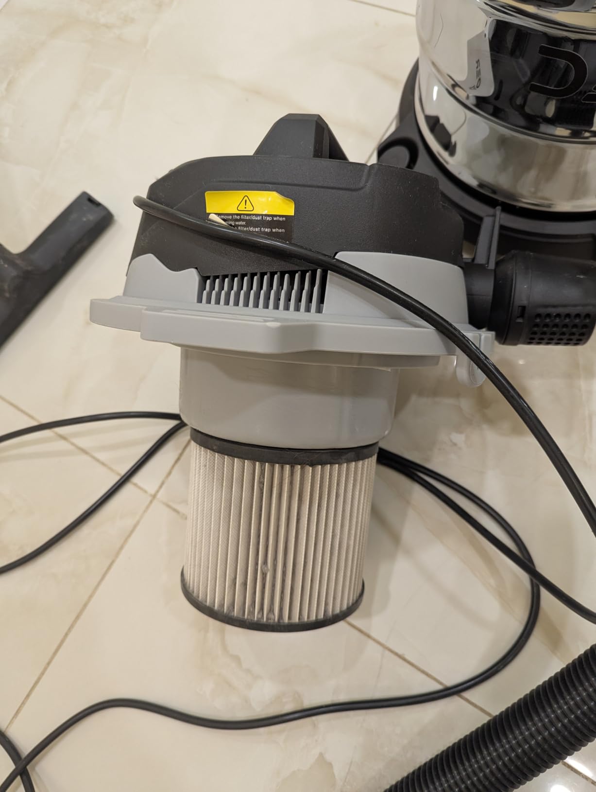 26.5 Gallon 11 Peak HP Wet/Dry Vacuum, Stainless Steel Tank, 2 in 1 Function Portable Shop Vacuum with Attachments, Built-in Drain Ideal for Jobsite, Garage & Workshop customer photo 1