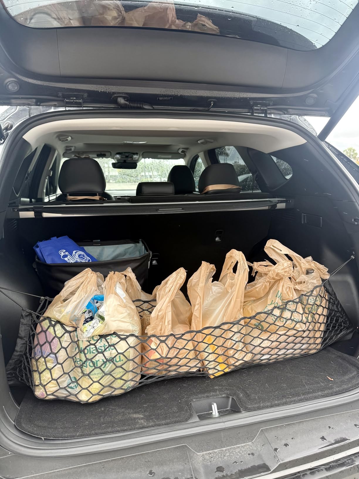 Muslogy Truck Bed Cargo Net Trunk Netting Compatible with Ford F-150 & Lightning 2015-2026 Accessories, Pickup Cargo Organizer customer photo 1