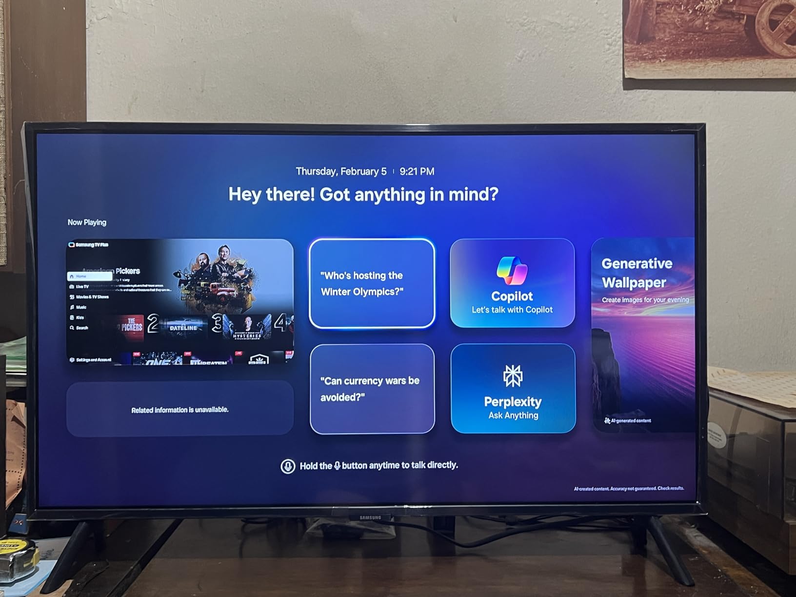 Samsung 75-Inch Class QLED Q8F 4K UHD Smart TV (2025 Model) Q4 AI Processor, 100% Color Volume with Quantum Dot, Samsung Vision AI customer photo 1
