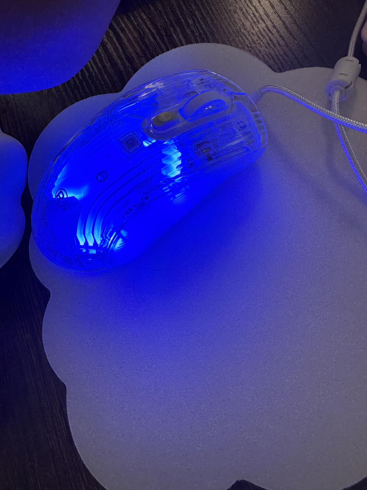 RadioShack Transparent Wired RGB Gaming Mouse 7D Buttons, 125Hz, 1.5m Cable customer photo 2