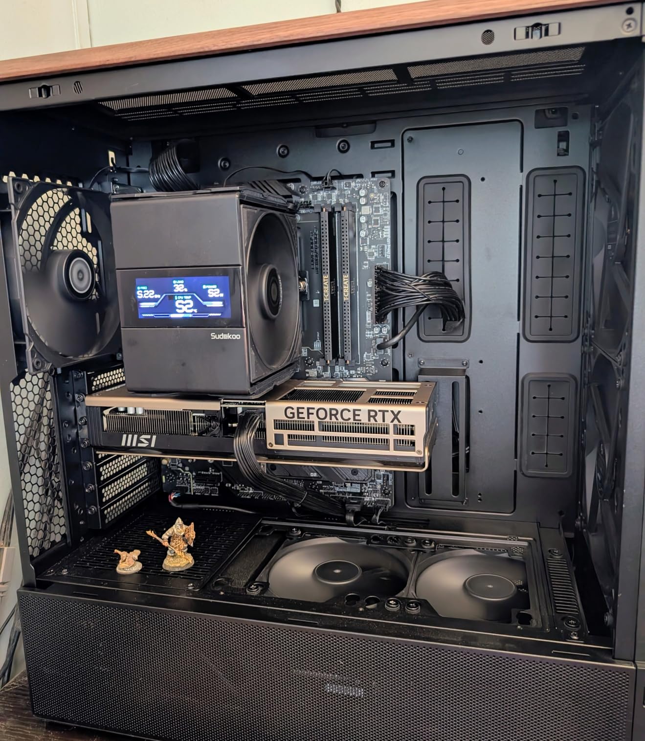 SK700V AM5 CPU Cooler, AM5 Exclusive, Digital Display, 7 Heatpipes CPU Air Cooler, Single Tower, 120mm FDB PWM Fan customer photo 2