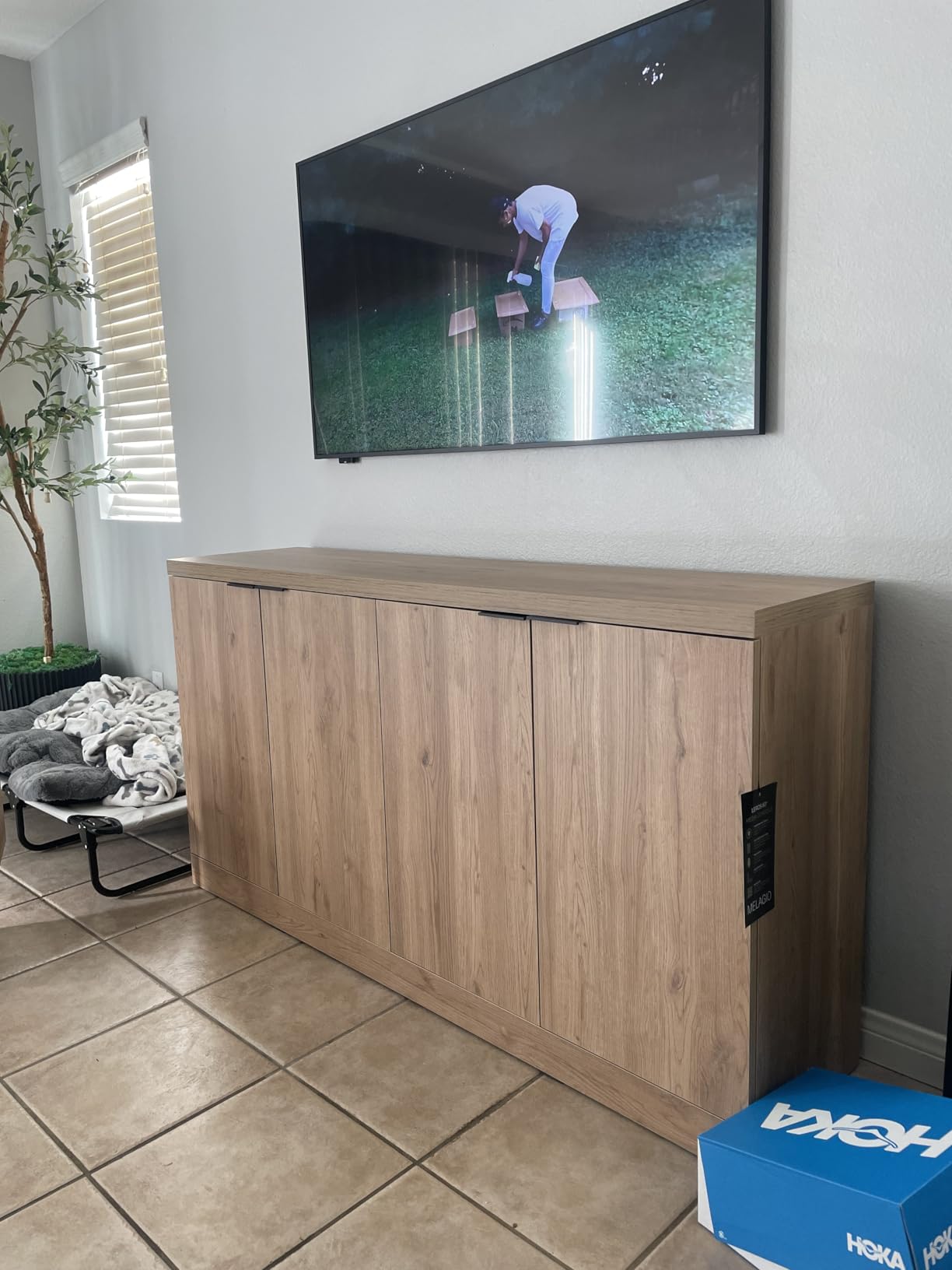 iFFALCON 55-Inch Class QLED 4K Smart TV, Ultra-Slim Picture Frame TV, 144Hz, HDR, Art Mode w/AI Art, Wide Color Gamut, Dolby Vision IQ, Dolby Atmos, Google Assistant Voice Remote(55F75, 2025 Model) customer photo 2