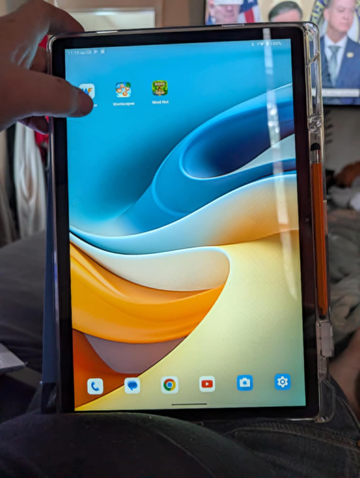 14 inch Large Screen Tablet, Android 15 Tablet 16GB RAM 256GB ROM, 1920 x 1200 IPS FHD Display, Widevine L1, 10000mAh 18W Charging, Wi-Fi and Bluetooth, 4G LTE, with Stand Case and Stylus customer photo 1