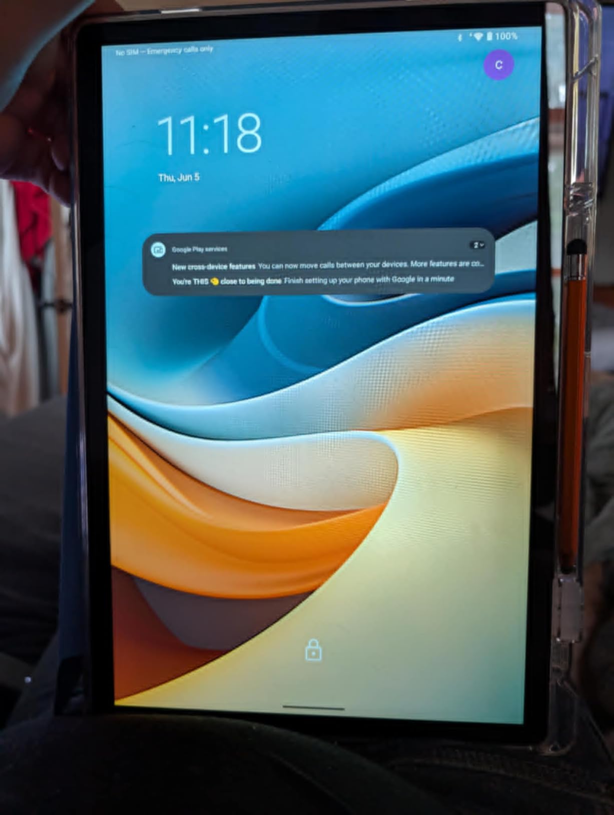 14 inch Large Screen Tablet, Android 15 Tablet 16GB RAM 256GB ROM, 1920 x 1200 IPS FHD Display, Widevine L1, 10000mAh 18W Charging, Wi-Fi and Bluetooth, 4G LTE, with Stand Case and Stylus customer photo 2
