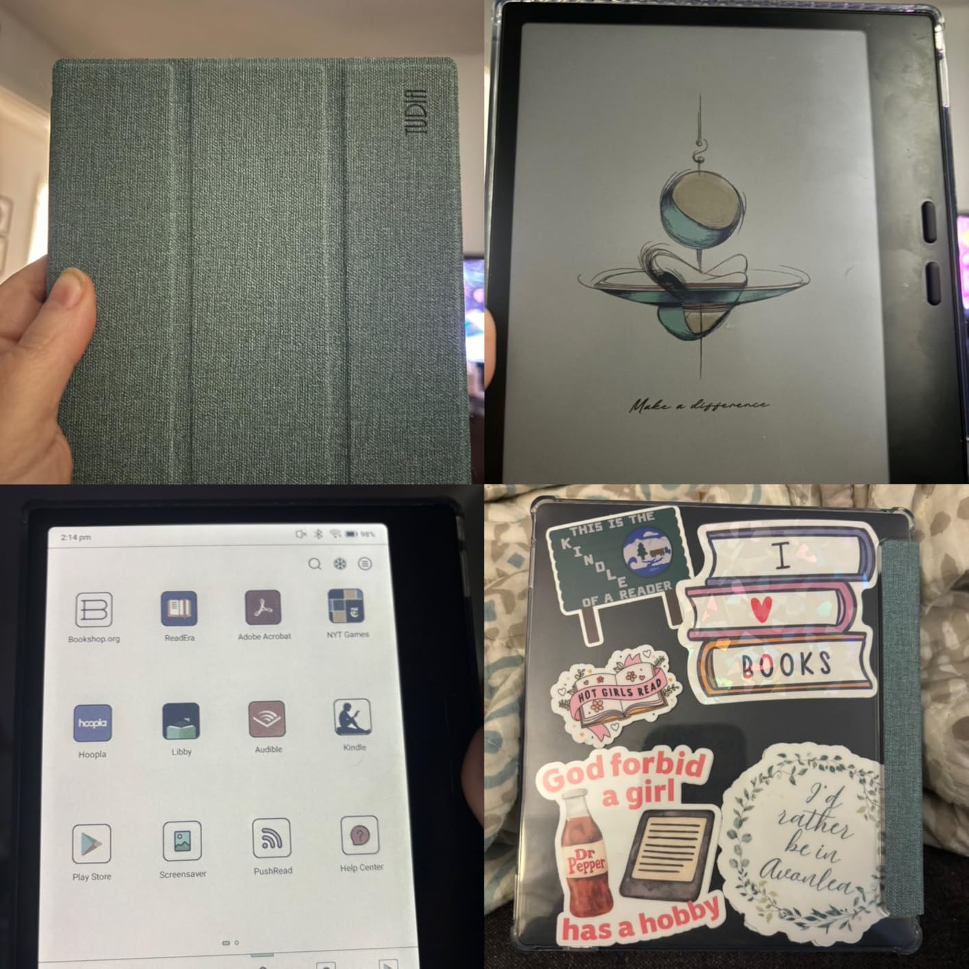 BOOX Tablet Go Color 7 Gen II E Ink Tablet Support Active Stylus InkSense (Black) customer photo 1