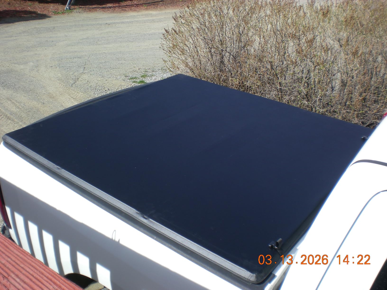 Soft Tri-Fold Truck Bed Tonneau Cover Fit for Dodge Ram 1500 2009-2026 (Incl. Classic & New) 5.7 ft Bed Without Rambox customer photo 1