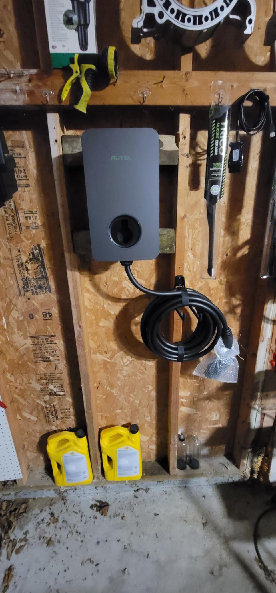 Autel MaxiCharger Level 2 Electric Vehicle (EV) Charger, up to 80 Amp Fast Charging EV Charger Level 2, Integrated Cloud with AI, Indoor/Outdoor Charging Stations J1772, Hardwired customer photo 1