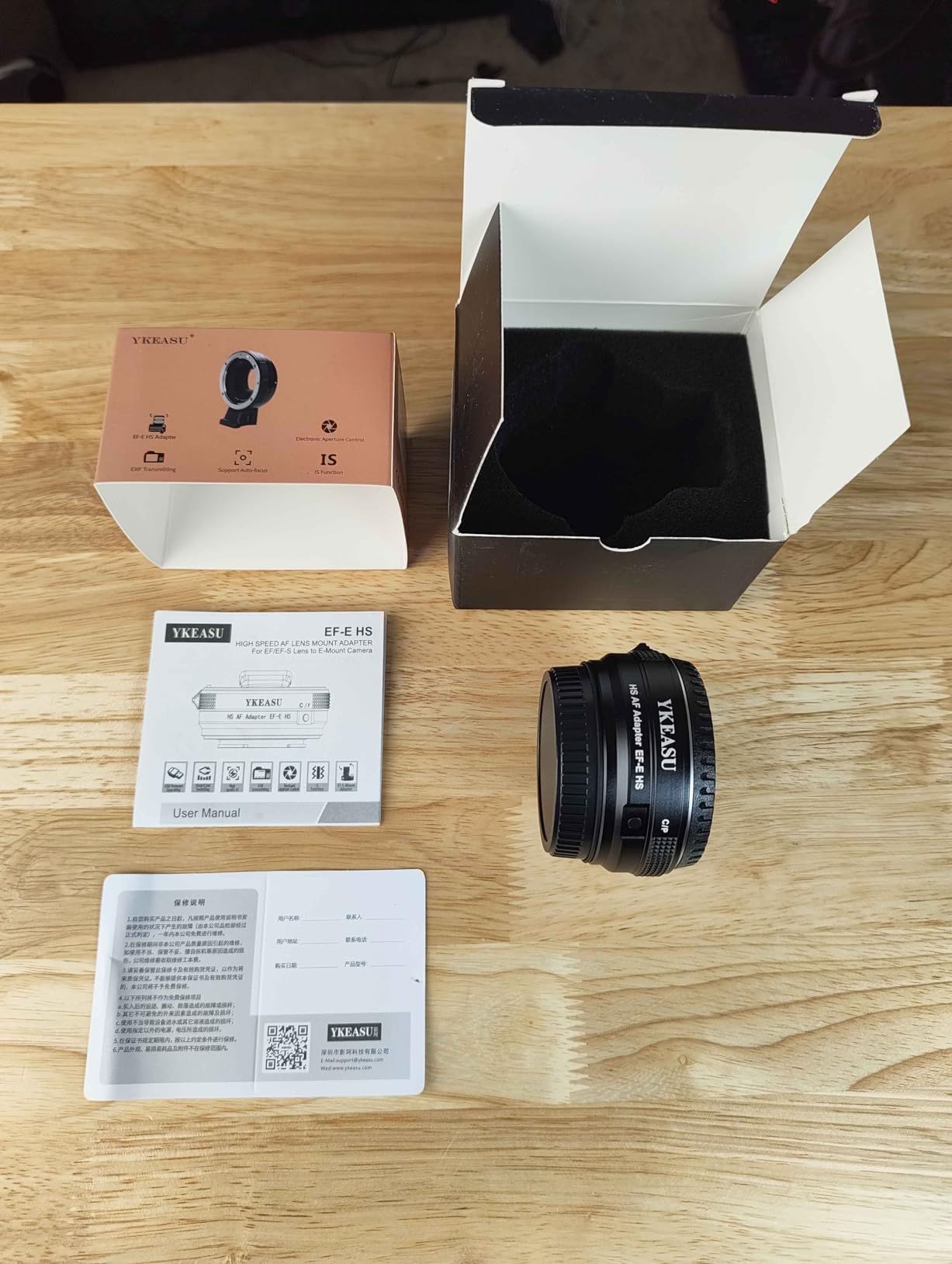 EF/EF-S Lens Mount Adapter Compatible with Canon EF/EF-S Lens for Sony E Mount Mirrorless Cameras Series A9 A9II A9III A7R5 A7R4 A7R3 A7R2 A7M4 A7M3 A7M2 A7R A7S A7 A7C NEX Auto Focus Lens Converters customer photo 2