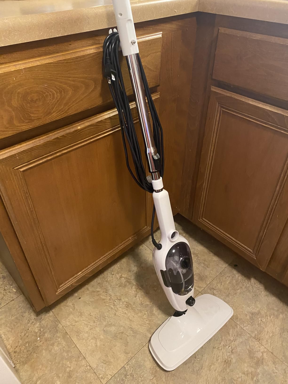 11-in-1 Steam Mop, Powerful Handheld Steam Cleaner for Home with 23FT Cord &15.2 OZ Water Tank, 3 Steam Modes MultiPurpose Steam Mop for Hardwood Floors, Clothes, Tile, Windows, Carpet customer photo 2