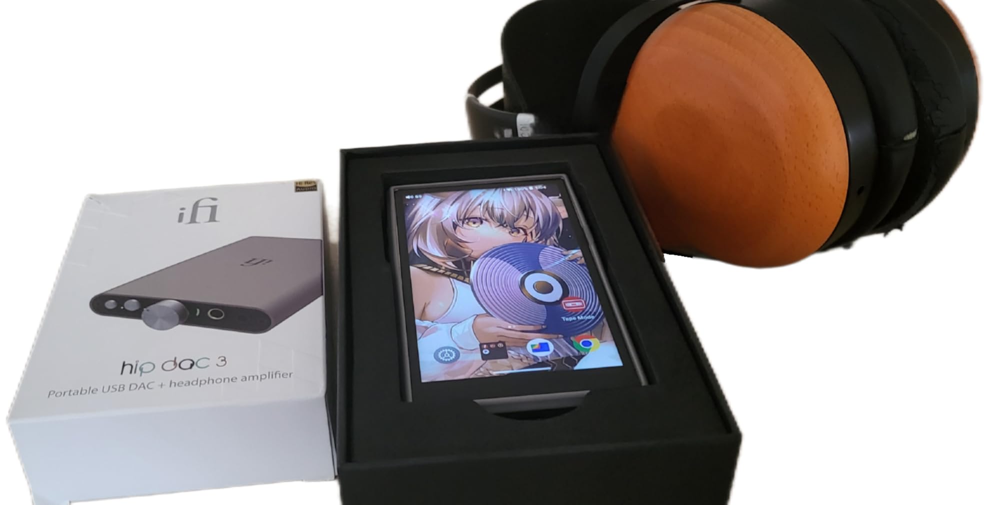 FiiO M21 Android 13 Portable Music Player MP3 Walkman Snapdragon 680 4* CS43198 DAC Chips Hi-Res Audio DSD Bluetooth LDAC (Blue-Black) customer photo 2