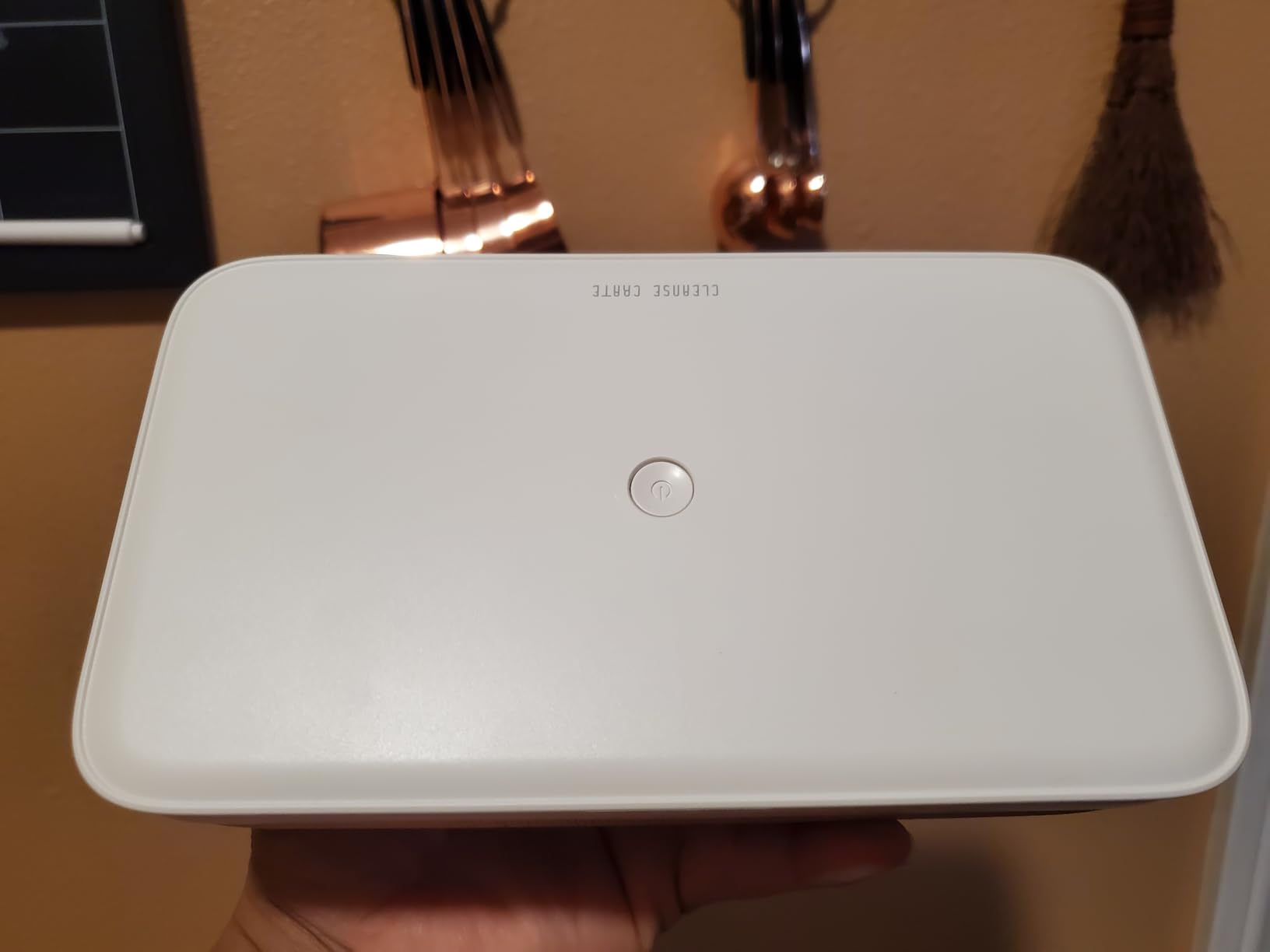 UV Phone Sanitizer Box Modern UV Sanitizer for Smartphones and More | Large Capacity | Fast Disinfection customer photo 1