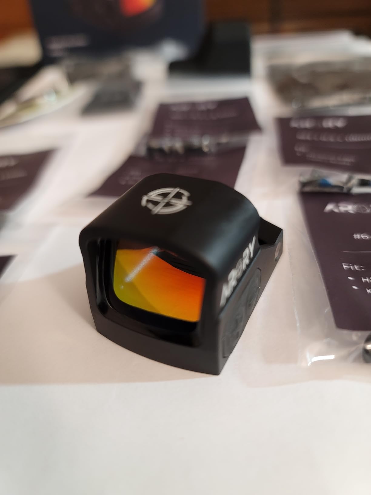 ARORY RMU1 Micro Red Dot Sight for RMSc Pistol Cut, Multi-Reticle 2 MOA Dot & 32 MOA Circle Reflex Sight customer photo 2