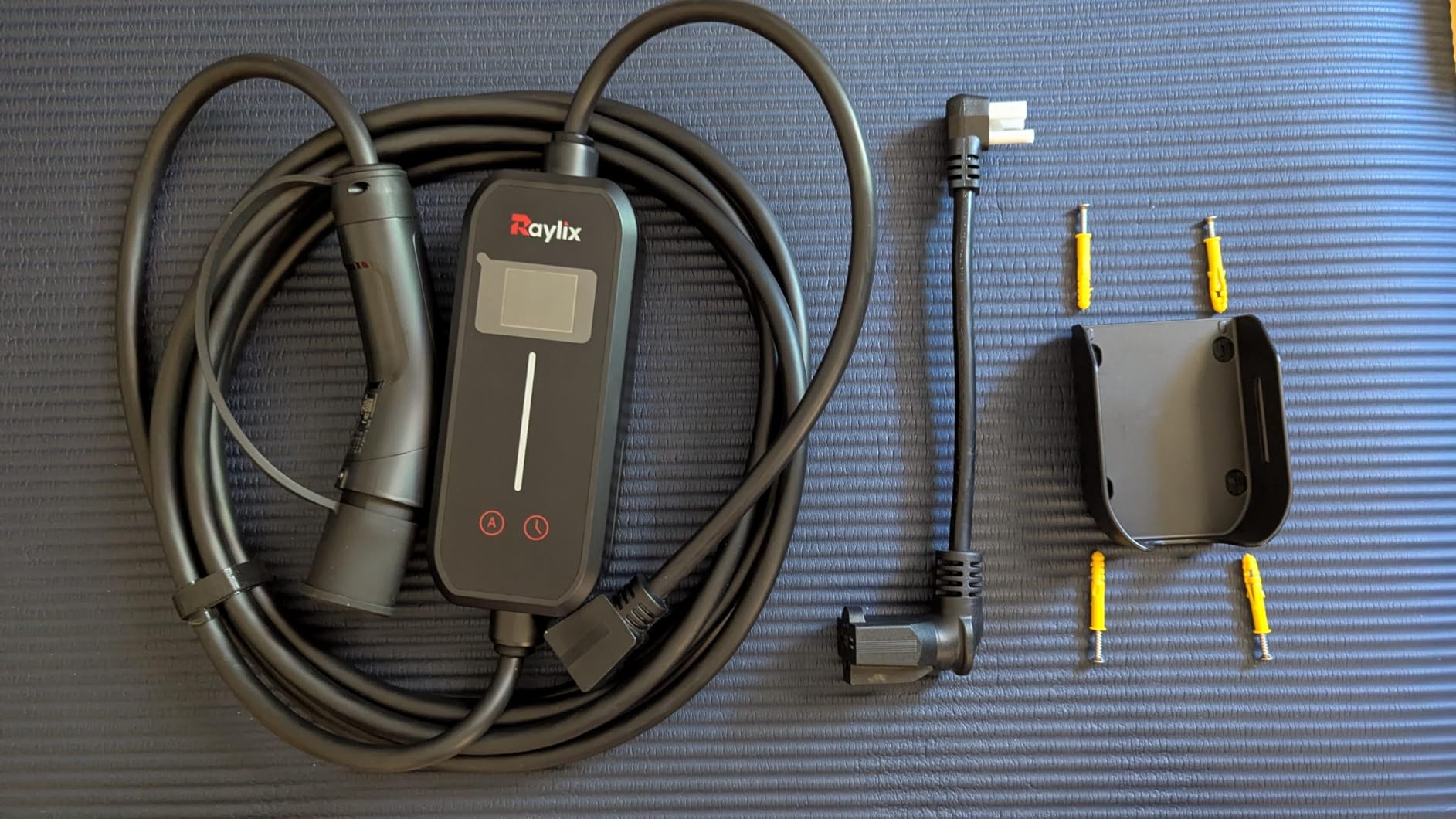 2026 Upgraded Level 1&2 Portable EV Charger, 8-16Amp Adjustable Current & Timer, 110V-240V, NEMA 5-15 & 6-20 Plug, 21Ft EV Charging Cable, J1772 Electric Car Charger for All PHEV/EV Charging Cord customer photo 2