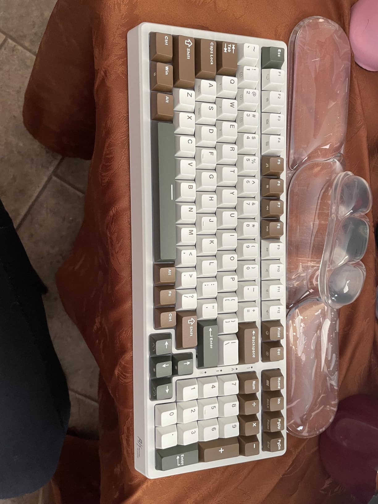 RK ROYAL KLUDGE F99 Wireless Mechanical Keyboard with Numper Pad, Tri-Mode Hot Swappable 95%/100 Keys Gaming Keyboard BT/2.4G/USB-C, Pro Software, 5000mAh Battery, Customed Silent Switches customer photo 1