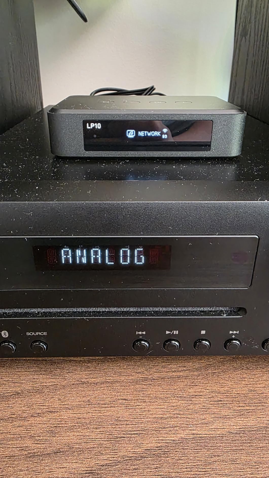 Arylic LP10 Wireless Music Streamer, Supports AirPlay 2, Apple Home and Spotify & Tidal Connect Multiple Streaming Options,5G WiFi and Bluetooth Preamplifier with App, Remote Control. customer photo 1