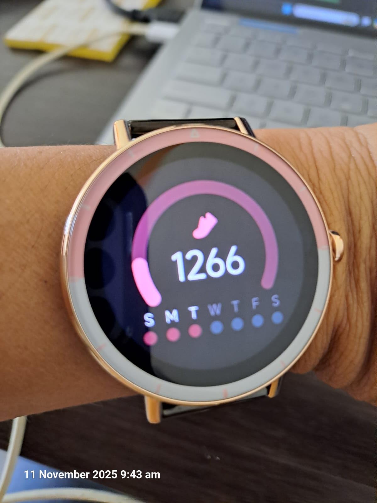 KEEPONFIT Smart Watches with Bluetooth Calls (Answer&Make) for Android/iPhone, 1.27'' Touch Screen with IP68 Waterproof Activity for Women customer photo 2