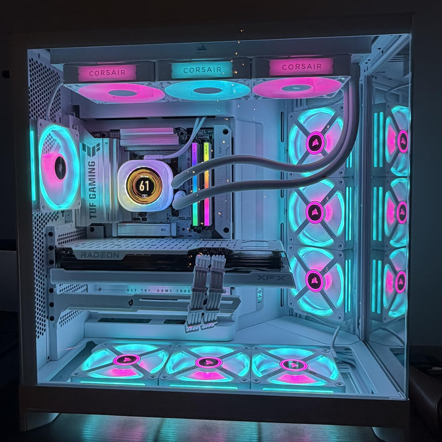KLEVV CRAS V RGB DDR5 32GB (2x16GB) 6000MHz CL28 SK Hynix A-Die 1.35V Gaming Desktop Ram Memory XMP 3.0 / AMD Expo Ready - White customer photo 2