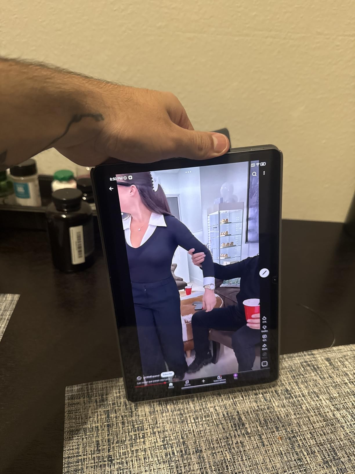 Lenovo Idea Tab - 11-inch 2.5K IPS Touchscreen Display - 90Hz - MediaTek Dimensity 6300 - 8 GB Memory - 256 GB Storage - Tab Pen and Folio Case Included customer photo 1