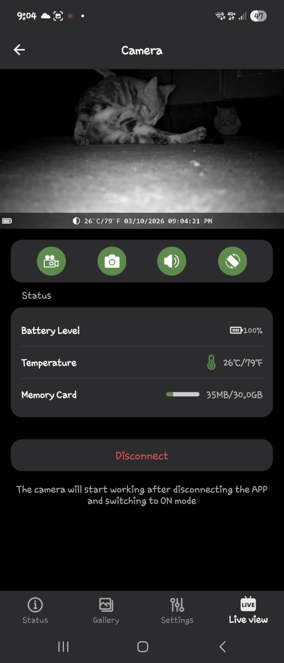 Assark Trail Camera 64MP 4K with Fixed Solar Panel, 6000mAh Game Camera with Night Vision Motion Activated Waterproof IP66 for Wildlife Deer Critter, Outdoor WiFi Trail Cam, 32GB SD Card Included customer photo 2