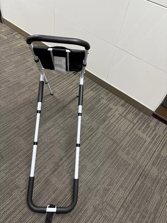 Bed Rails for Elderly Adults Safety - ASTM Approved Adjustable Bed Cane Supports 350LBS with Non-Slip Grip & Storage Pocket, Stable Bed Assist Rails for Seniors, Tool-Free customer photo 2