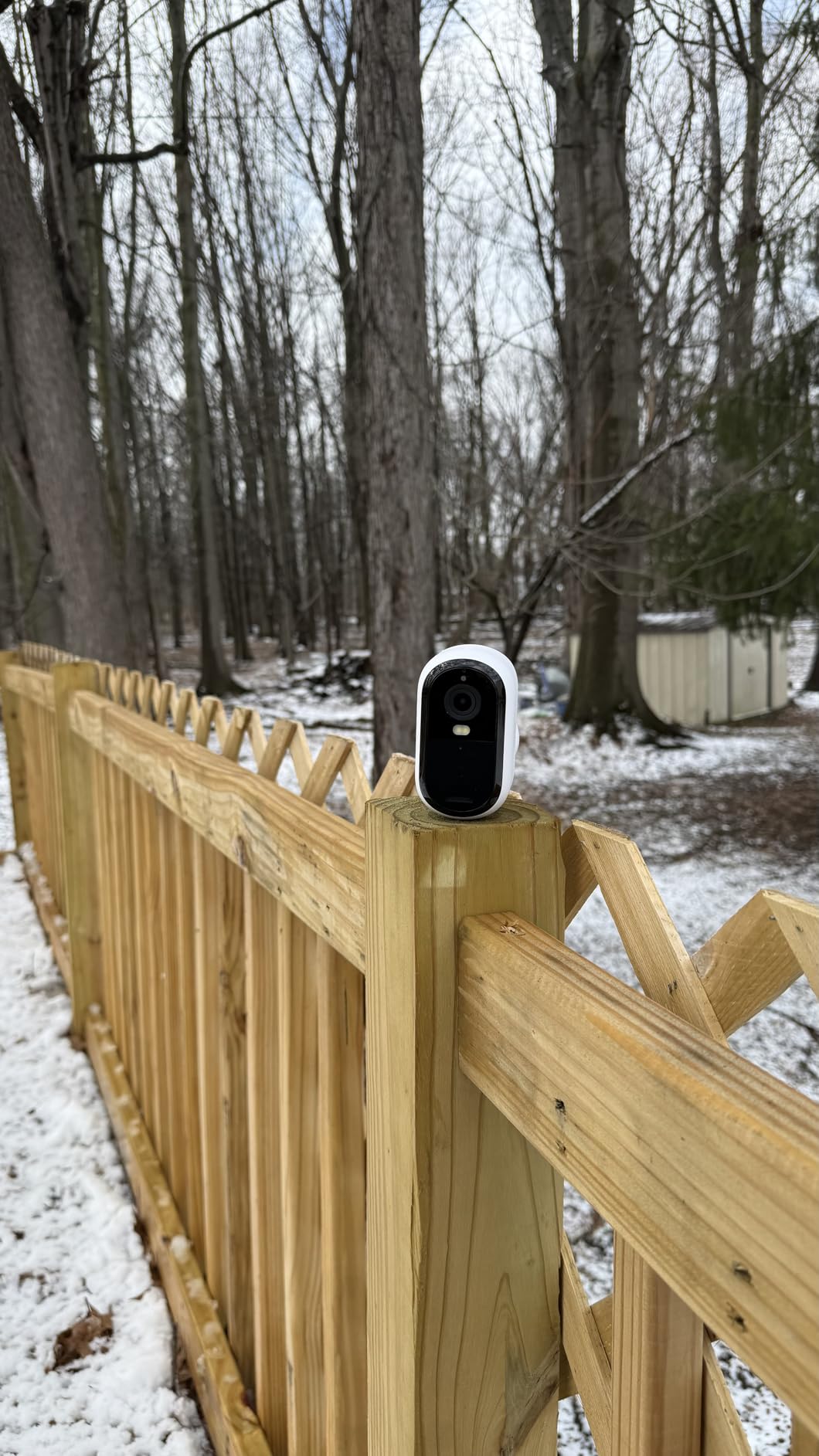 Arlo Essential Security Camera 2K Wireless Outdoor (3rd Gen, 2025 Release) - 2 Cam System with Battery Power, Person Recognition, Package Detection, Animated Preview customer photo 1