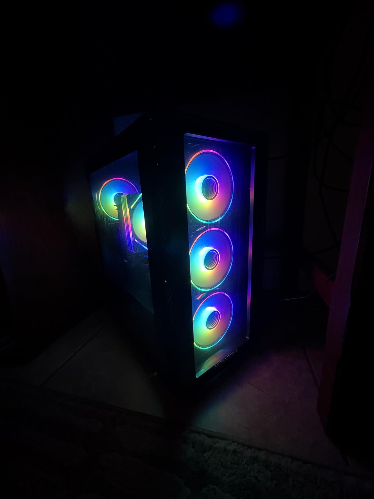 NOVATECH Titan Pro - Prebuilt Gaming PC Desktop Computer - RTX 5060 - Ryzen 5-4.2GHz - 1TB M.2 SSD - 16GB RAM WiFi/BT, Win 11 Pro customer photo 1