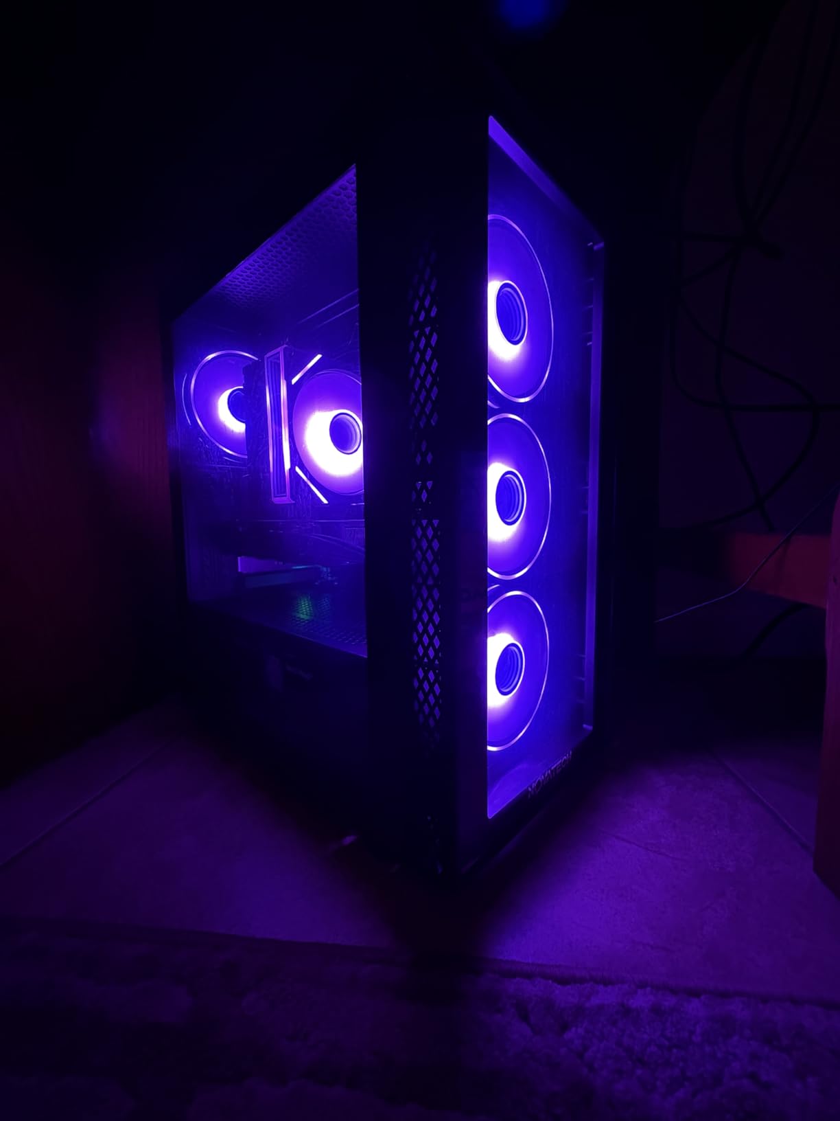 NOVATECH Titan Pro - Prebuilt Gaming PC Desktop Computer - RTX 5060 - Ryzen 5-4.2GHz - 1TB M.2 SSD - 16GB RAM WiFi/BT, Win 11 Pro customer photo 2