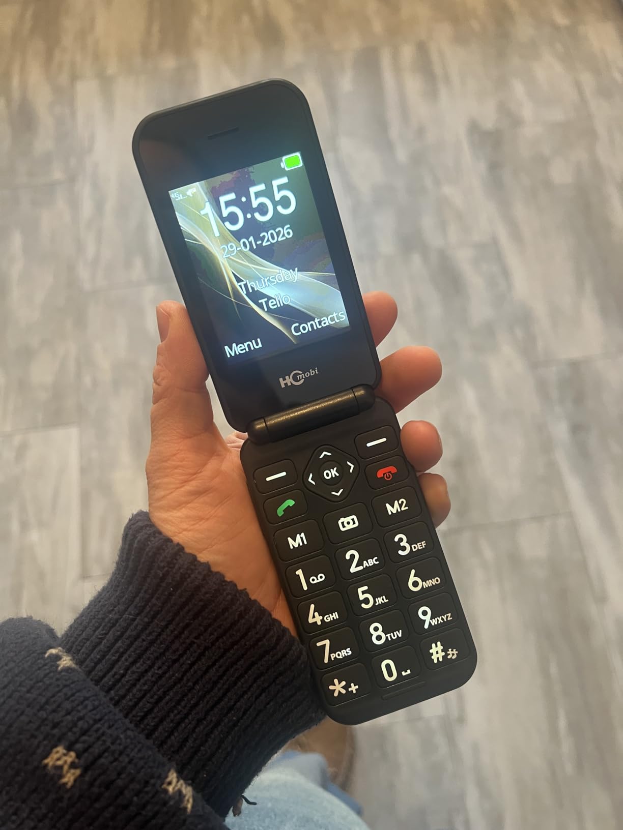 4G Flip Phone Unlocked for Seniors, Basic Flip Phone, Cell Phone for Seniors, 2.8