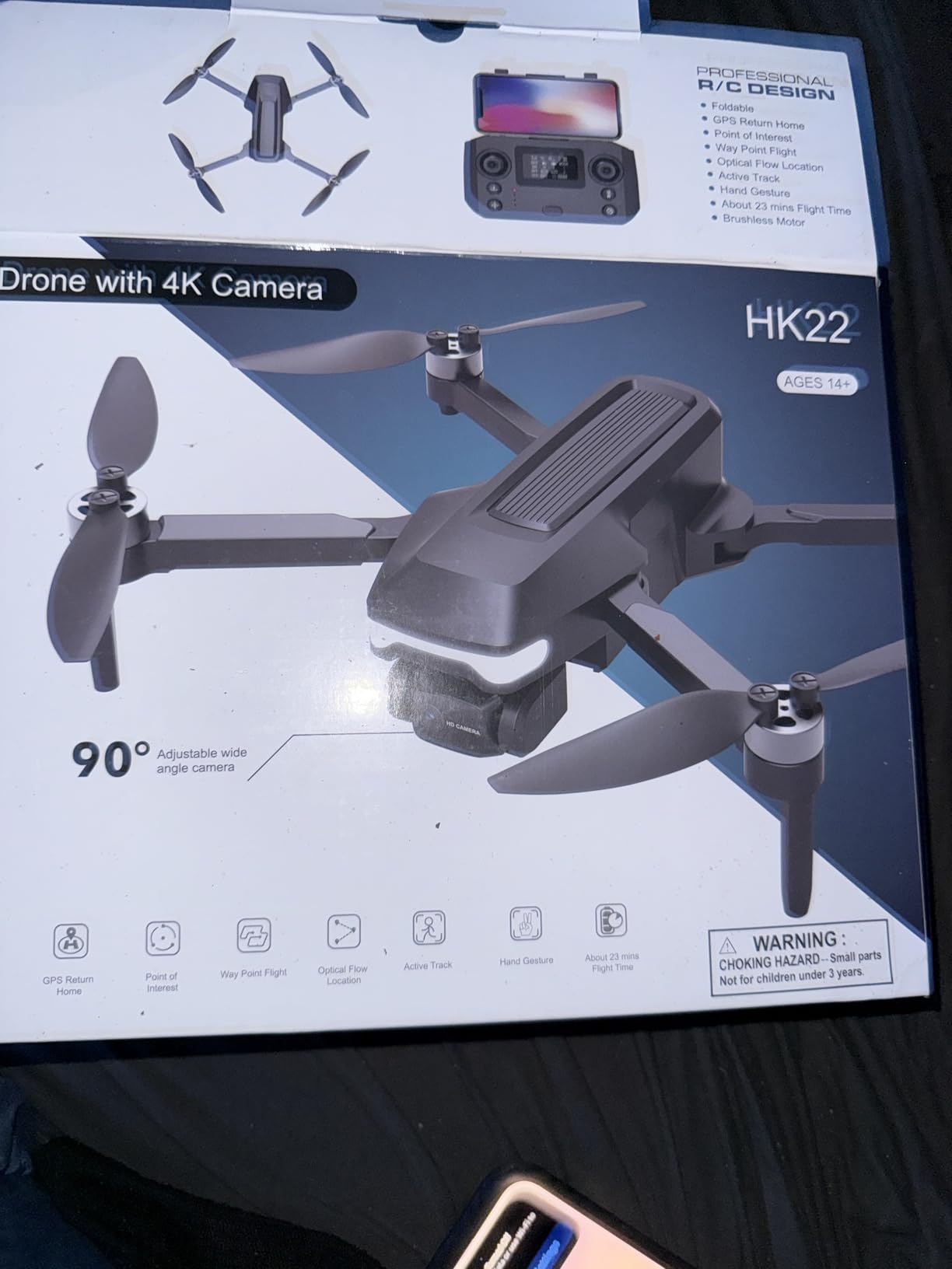 GPS Drones with Camera for Adults 4K, FPV Drone Under 249g with Brushless Motor, GPS Auto Return, Follow Me, Waypoint Flight, Foldable Drone with Gesture Control, 46Mins with 2 Batteries customer photo 2