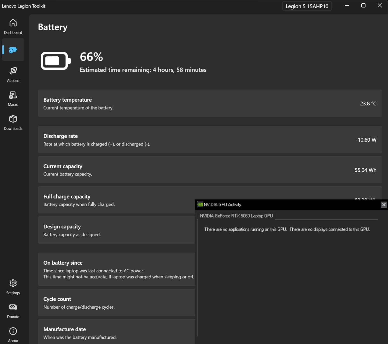 Lenovo Legion 5 15AHP10 RTX 5060 Pro Gaming Laptop, 15.1 OLED WQXGA 165Hz, AMD Ryzen 7 260, NVIDIA RTX 5060, 32GB DDR5 RAM, 1TB SSD, Wi-Fi 7 customer photo 1