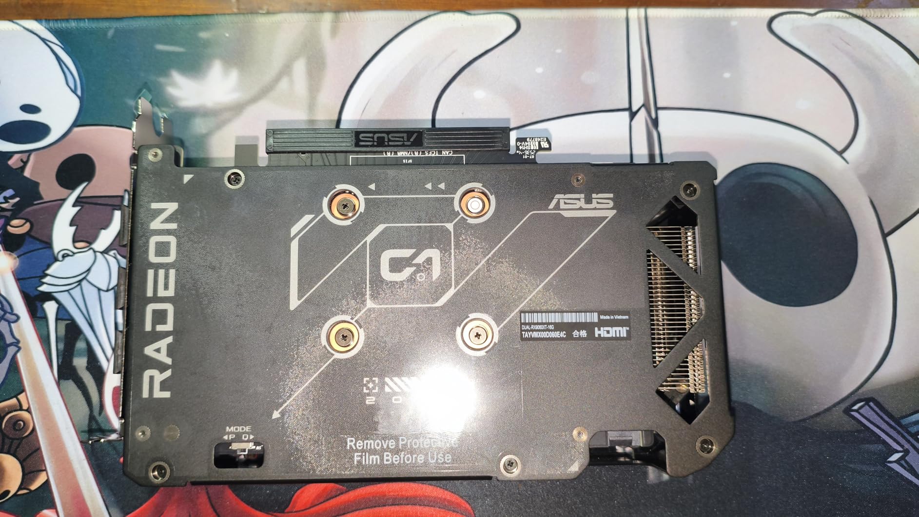 ASUS Dual AMD Radeon RX 9060 XT 16GB GDDR6 Graphics Card (PCIe 5.0, HDMI 2.1b, DisplayPort 2.1a, 2.5-Slot Design, Axial-tech Fan Design, 0dB Technology), 3 Year Warranty customer photo 2