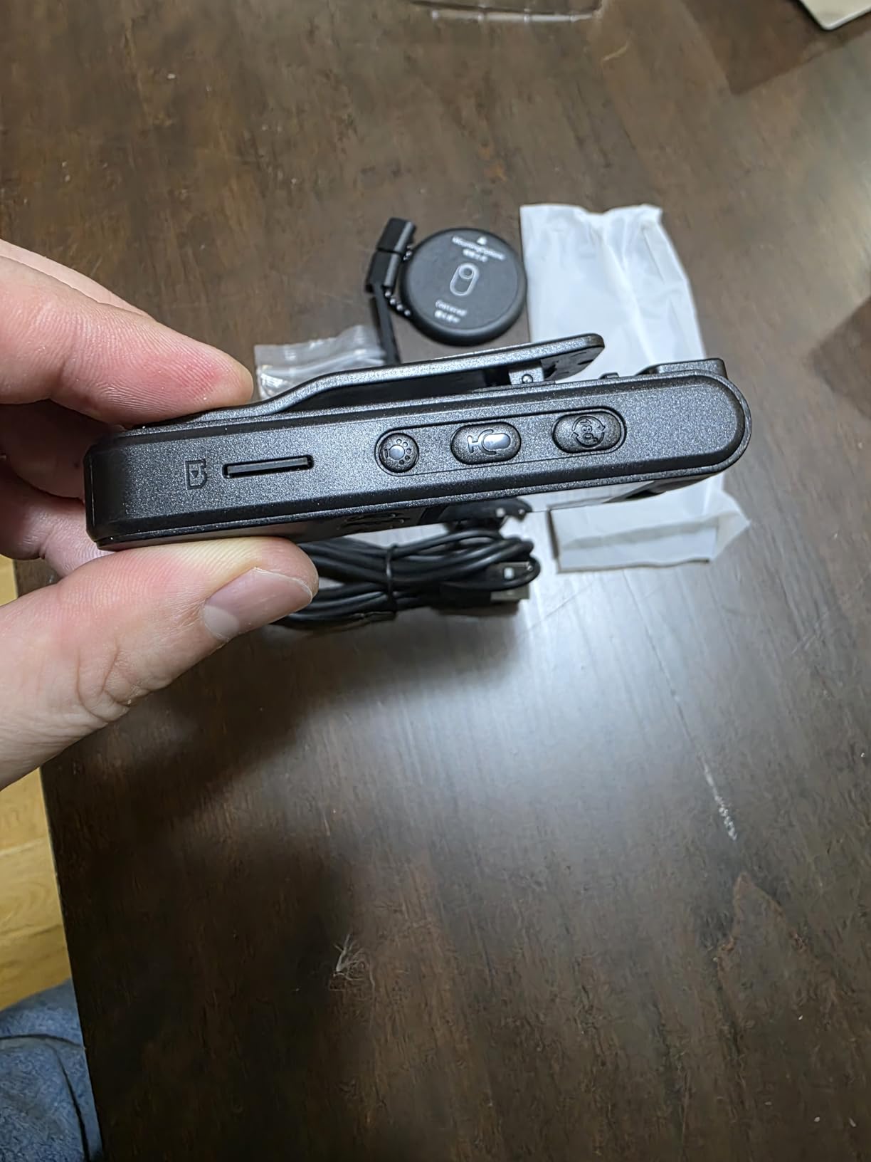 4K Body Camera with Audio and Video Recording, 128GB Mini Wearable Cam with Magnetic Lanyard, Body Worn Camera for Travel, Cycling, Work Security, Police Law Enforcement customer photo 1
