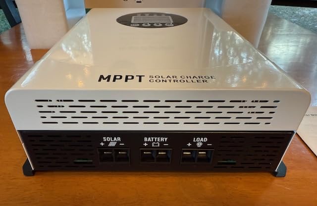 120A MPPT Solar Charge Controller, 12V 24V 36V 48V 60V 72V 84V 96V Battery System Auto, Solar Panel Charge Controller Regulator, LCD Display,Max Input PV 230V for FLD,LiFePO4,SLD,Gel,AGM customer photo 1