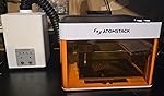 ATOMSTACK P1 Dual Laser Engraver, 5W Diode + 1.2W Infrared Laser, Enclosed Laser Engraving Machine for Beginners, Hobbyists, Stainless Steel, Black Acrylic customer photo 1